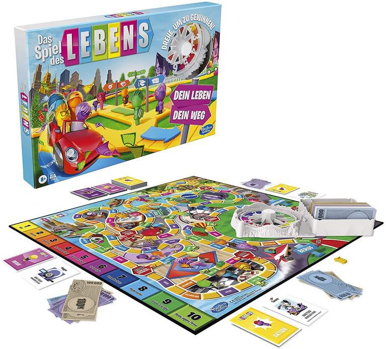 Hasbro Das Spiel des Lebens in der klassischen Variante für 24,49€ (statt 31€)