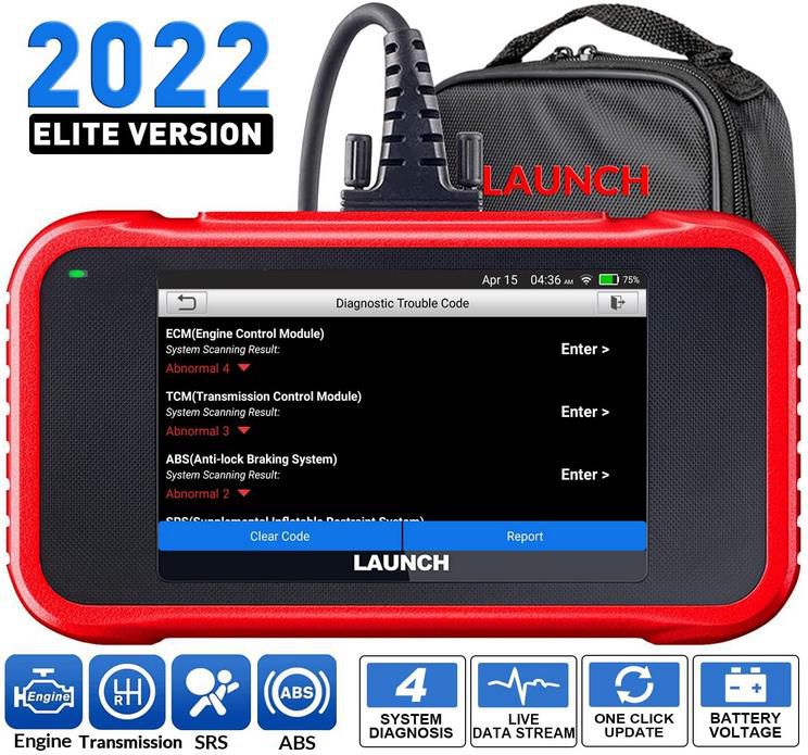 Launch CRP123E OBD2 Diagnosegerät mit AutoVIN Service und WIFI Update für 139,30€ (statt 199€)