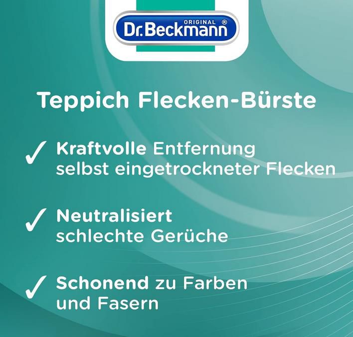 Dr. Beckmann Teppich Flecken Bürste inkl. Bürstenapplikator 650 ml ab 2,96€