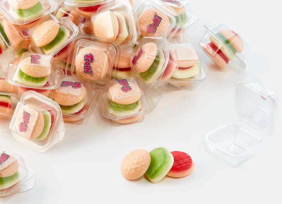 Trolli Mini Burger in 600 g Dose, einzeln verpackt ab 4,87€   Prime Sparabo