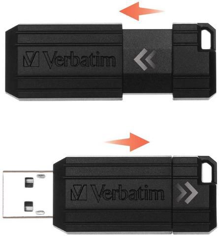 3er Pack Verbatim PinStripe USB Stick 32GB mit Schiebemechanismus für 11,37€ (statt 16€)
