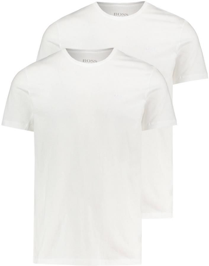 2er Pack BOSS Herren T Shirts in Schwarz oder Weiß für 25,95€ (statt 31€)