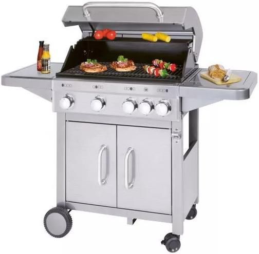 Proficook PC GG 1181 Gasgrill mit 4 Brenner + 1 Kochstelle für 269€ (statt 301€)