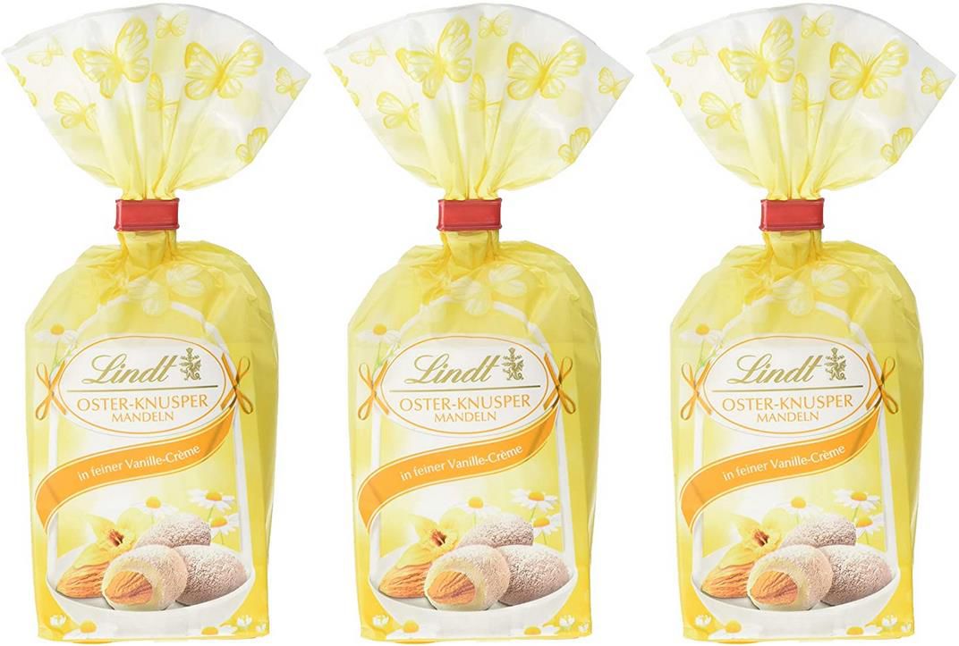 3er Pack Lindt & Sprüngli Fruehlings Mandeln 3 x 100 g für 7,69€ (statt 10€)   Prime