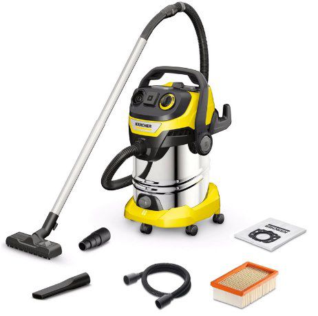 Kärcher WD 6 P S V 30/6/22/T Nass /Trockensauger mit Blasfunktion für 170,99€ (statt 190€)