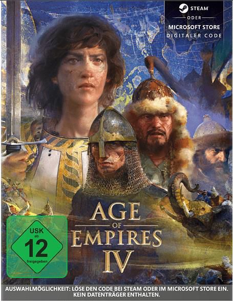 Age of Empires IV   PC Version Code in der Box für 34,99€ (statt 43€)