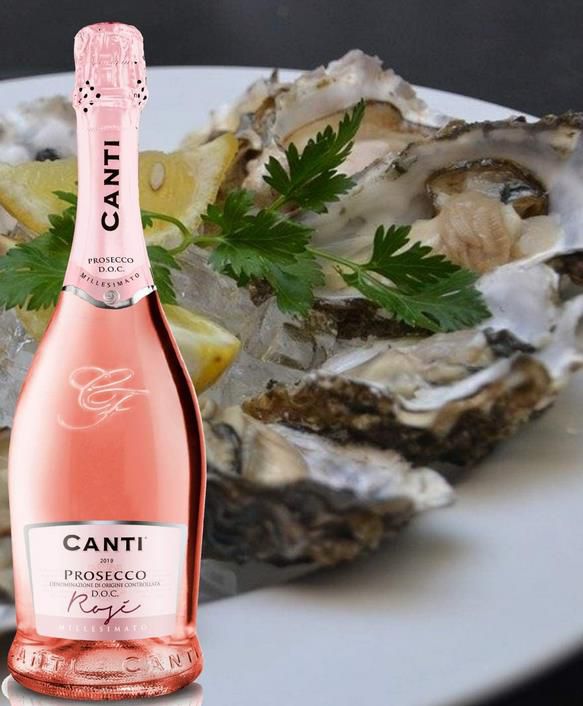 Canti Prosecco D.O.C. Rosè Millesimato, trockener Schaumwein aus Italien 0.75l für 7,90€ (statt 10€)   Prime