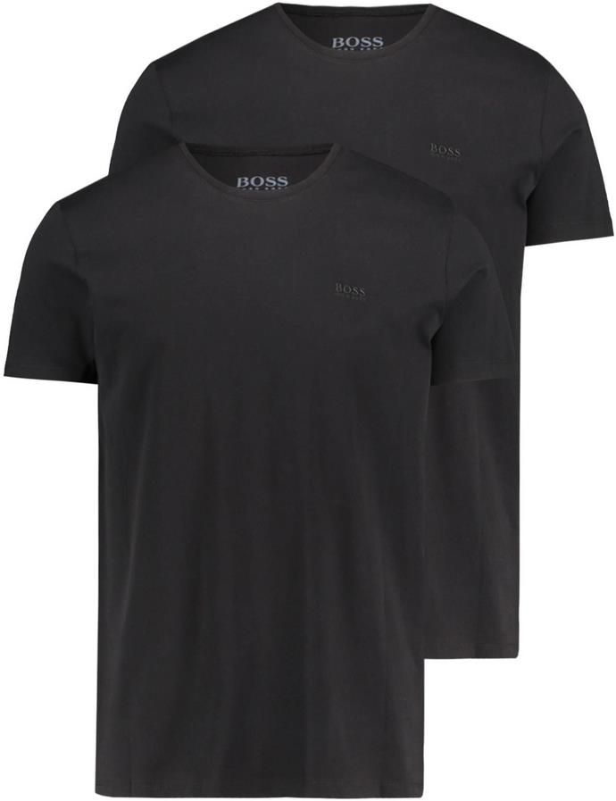 2er Pack BOSS Herren T Shirts in Schwarz oder Weiß für 25,95€ (statt 31€)