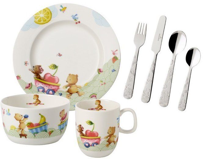 Villeroy & Boch   Hungry as a Bear Kinder Tafelbesteck (7tlg) für 35,99€ (statt 48€)