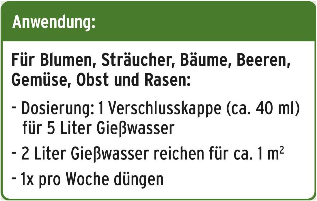 Substral Universal Flüssigdünger für Blumen, Sträucher, Bäume, Beeren, Obst und Gemüse, 4 L für 13,56€ (statt 17€)   Prime