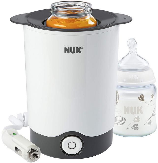 NUK Thermo Express Plus Flaschenwärmer für zuhause und unterwegs, inkl. Autoadapter Kabel für 28,96€ (statt 36€)