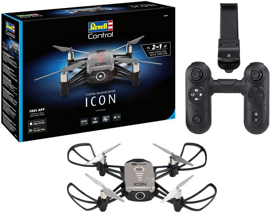 Revell Control 23825 Icon RC Kamera Quadcopter mit 720p Kamera und 2.4 GHz Fernsteuerung für 57,17€ (statt 66€)