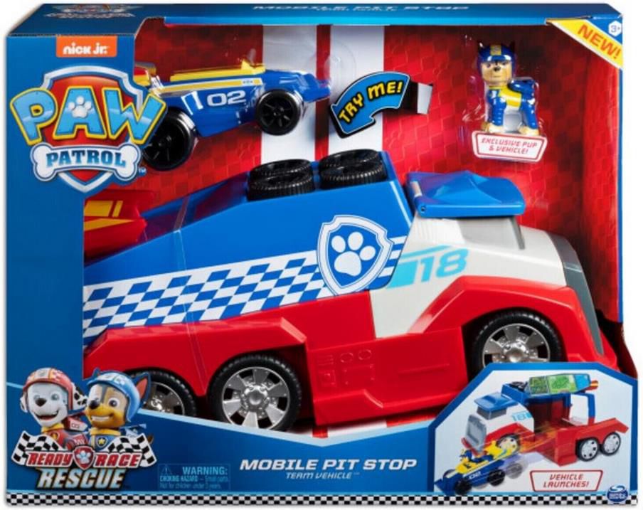 Paw Patrol Ready Race Rescue Mobile Pit Stop inkl. Chase Figur & Fahrzeug für 25,94€ (statt 38€)