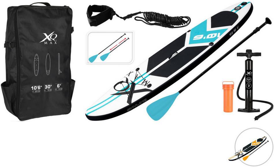 Xqmax 320 aufblasbares SUP Supboard mit Zubehör für 208,90€ (statt 245€)