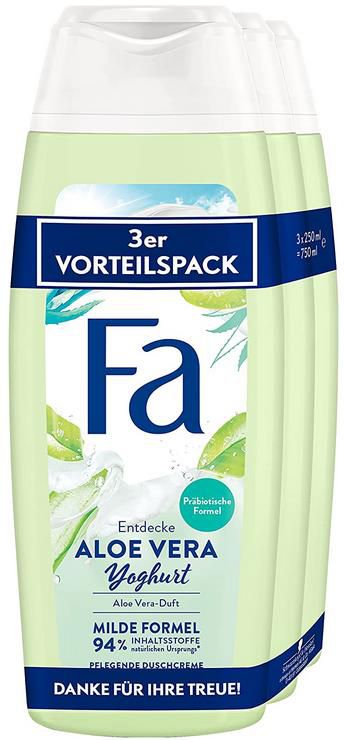 3er Pack Fa Aloe Vera Yoghurt Duschgel ab 1,87€   Prime Sparabo