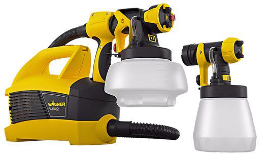 Wagner W 690 Flexio 630W Farbsprühsystem (max 400 ml/min) für 128,90€ (statt 169€)