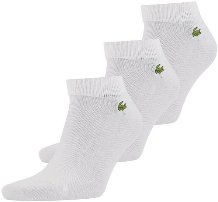 3er Pack Lacoste Sport Herren Sneakersocken in Weiß oder Schwarz für 18,86€ (statt 24€)