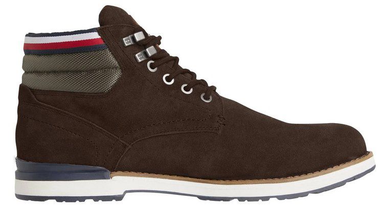 Tommy Hilfiger Outdoor Suede Boots aus Veloursleder für 67€ (statt 97€)