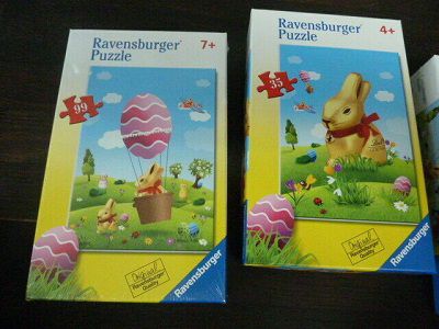 Kauf 3 Lindt Osterbeutel und erhalte 1 Ravensburger Kinderpuzzel gratis