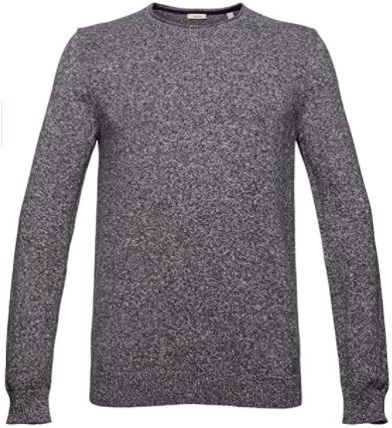 ESPRIT Herren Pullover (091EE2I311) in Schwarz aus 100% Baumwolle für 22,50€ (statt 30€)