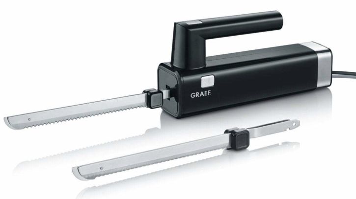 GRAEF Elektromesser EK502 mit Tiefkühlklinge + Wellenschliffklinge für 24,99€ (statt 39€)