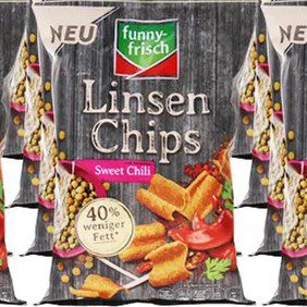 12x funny frish Linsen Chips 5,95€ + Katjes Fruchtgummi 0,85€ + Süßes &#038; mehr