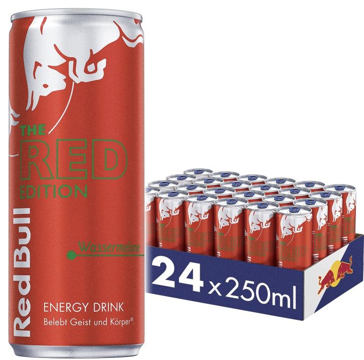 24x Red Bull Energy Red mit Wassermelone für 20,65€ + Pfand