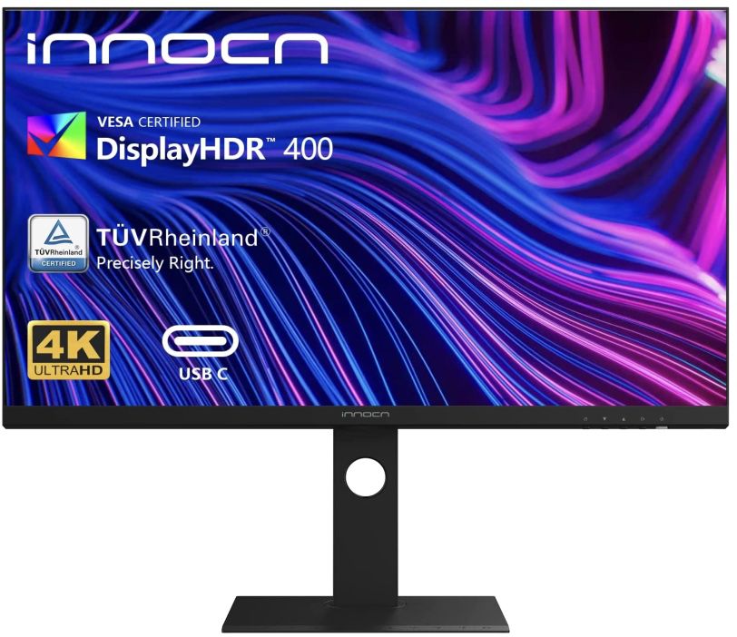 INNOCN ‎27C1U   27 Zoll UHD Monitor mit 100% sRGB, 98% DCI P3 Abdeckung & HDR 400 für 339€ (statt 419€)