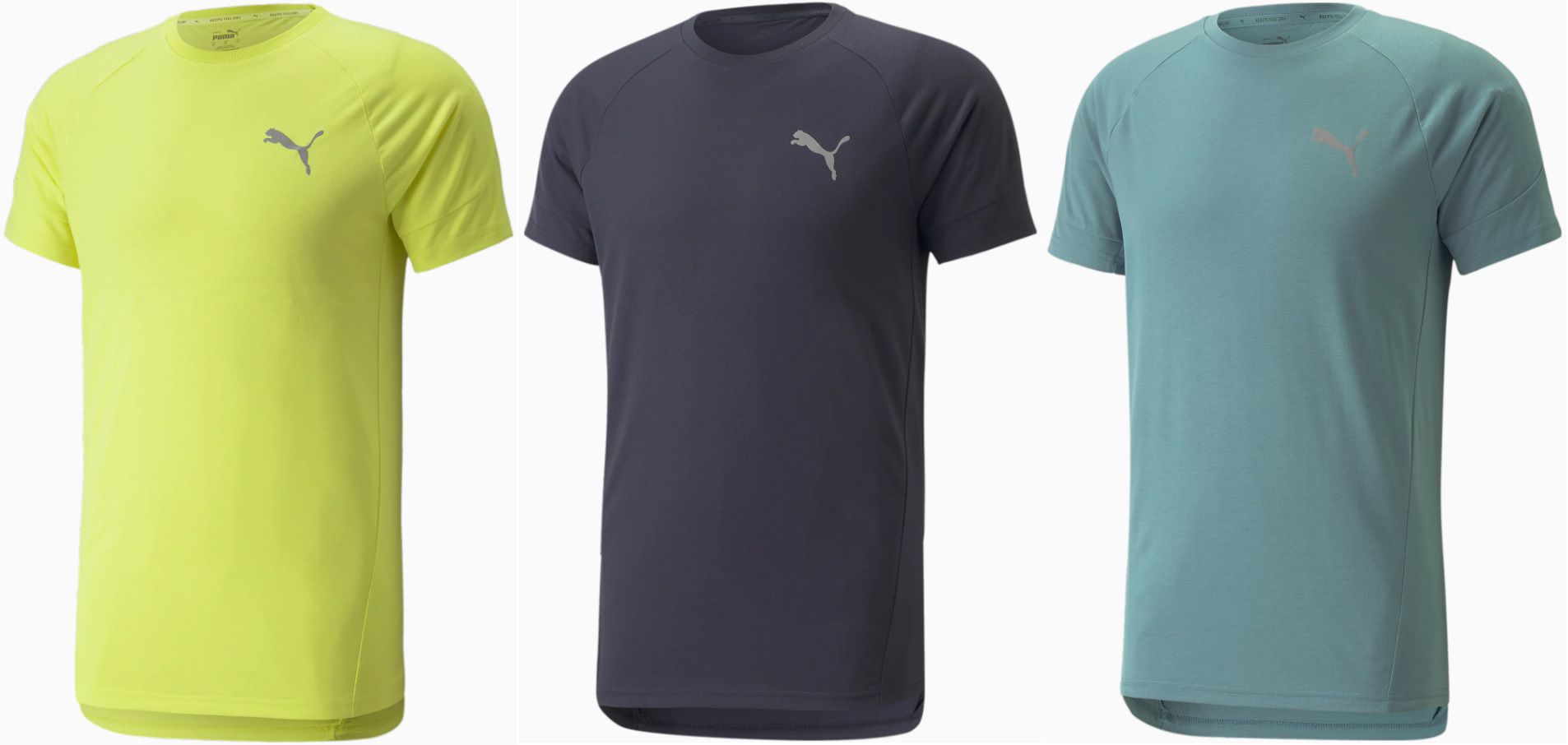 Puma Evostripe Herren T Shirt   versch. Farben für 9,96€ (statt 20€)