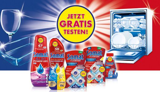 Gilt noch! Somat Power Gel & Maschinenreiniger gratis ausprobieren