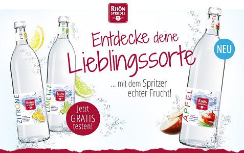 Aktionsverlängerung! RhönSprudel Mineralwasser PLUS gratis ausprobieren