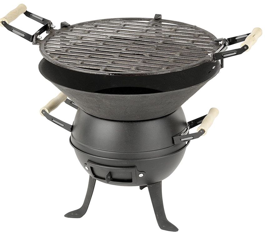 ACTIVA Grillfass aus Gusseisen & Stahl (Ø 35cm) für 16,99€ (statt 25€)   Prime