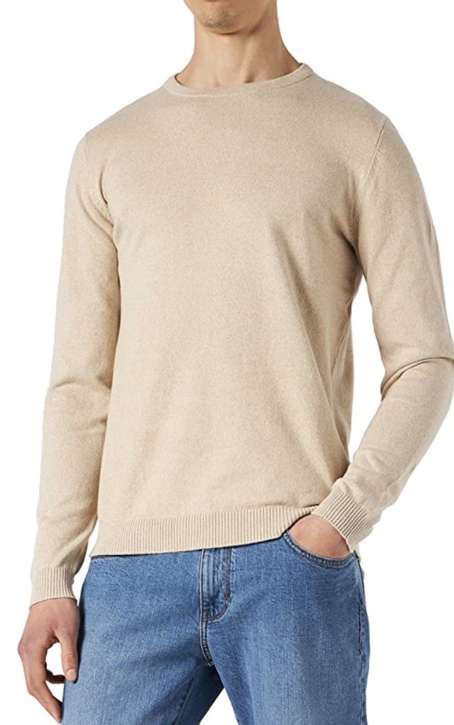 JACK & JONES JJEBASIC Knit Crew Neck NOOS Pullover für 11,99€ (statt 21€)