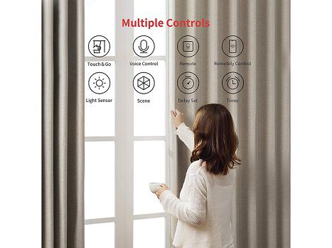 SwitchBot Curtain 2   Vorhangsystem für U Schienen für 60,90€ (statt 79€)