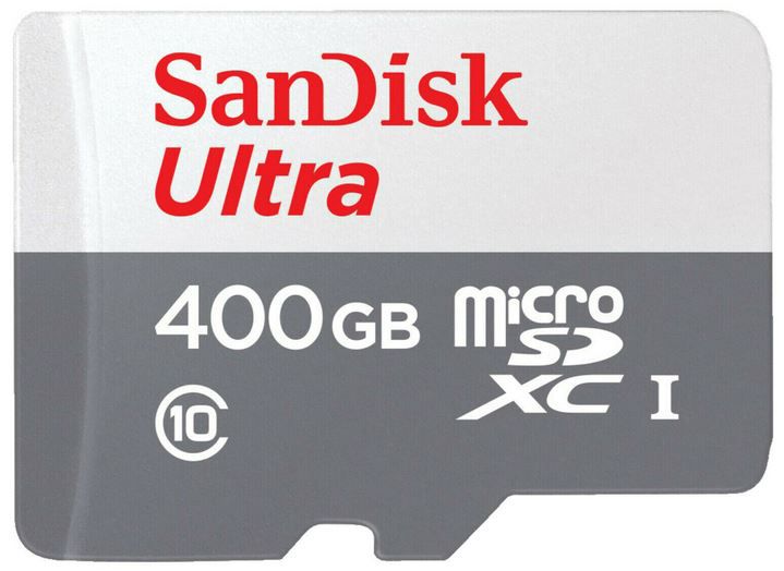 SANDISK Ultra microSD Speicherkarte 400GB für 29,99€ (statt 40€)