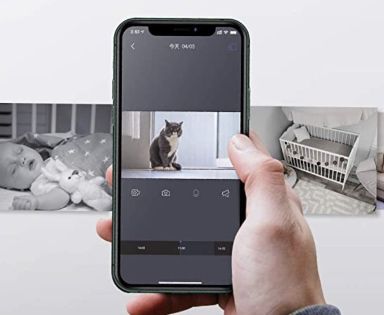 Nooie 1080p Webcam mit Bewegungs  & Tonerkennung für 23,33€ (statt 45€)
