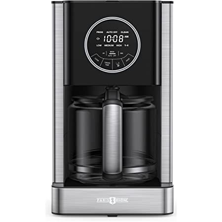 Paris Rhône Kaffeemaschine (1,8l) mit 24h Timer & Warmhalfefunktion mit 3 Temperaturen für 49,99€ (statt 80€)