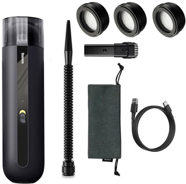 Baseus A3 Akku Mini-Staubsauger mit 15.000 Pa &#038; 135W für 49,49€ (statt 69€)