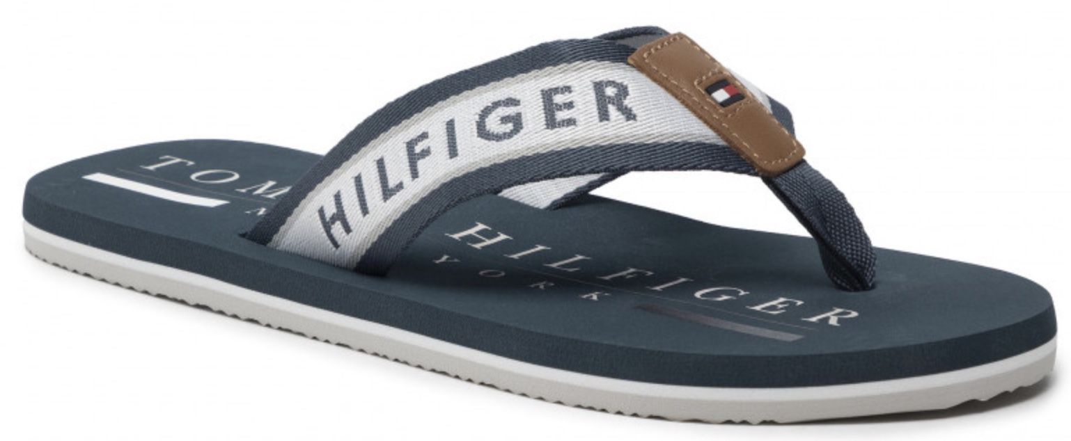 Tommy Hilfiger Herren Maritime Beach Flipflops für 22€ (statt 39€)   Prime