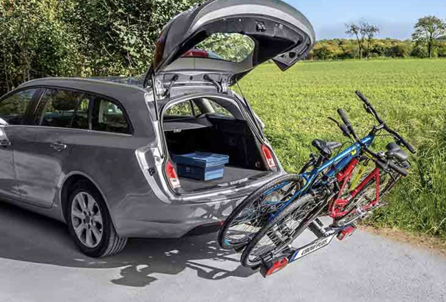 Eufab Crow Plus Fahrrad Kupplungsträger für 2 Bikes für 159€ (statt 219€)