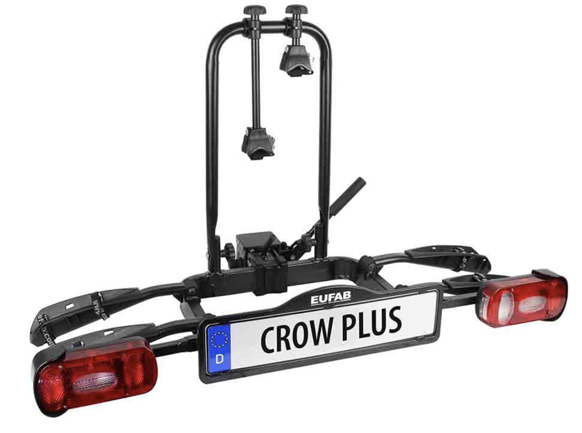 Eufab Crow Plus (11582) Fahrrad Kupplungsträger für 2 Fahrräder für 199,99€ (statt 267€)   Abholung