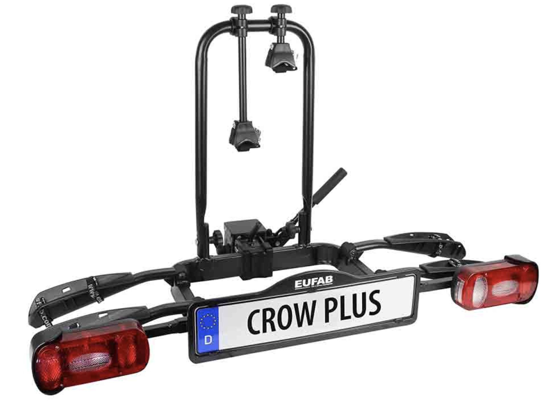Eufab Crow Plus Fahrrad Kupplungsträger für 2 Bikes für 159€ (statt 219€)
