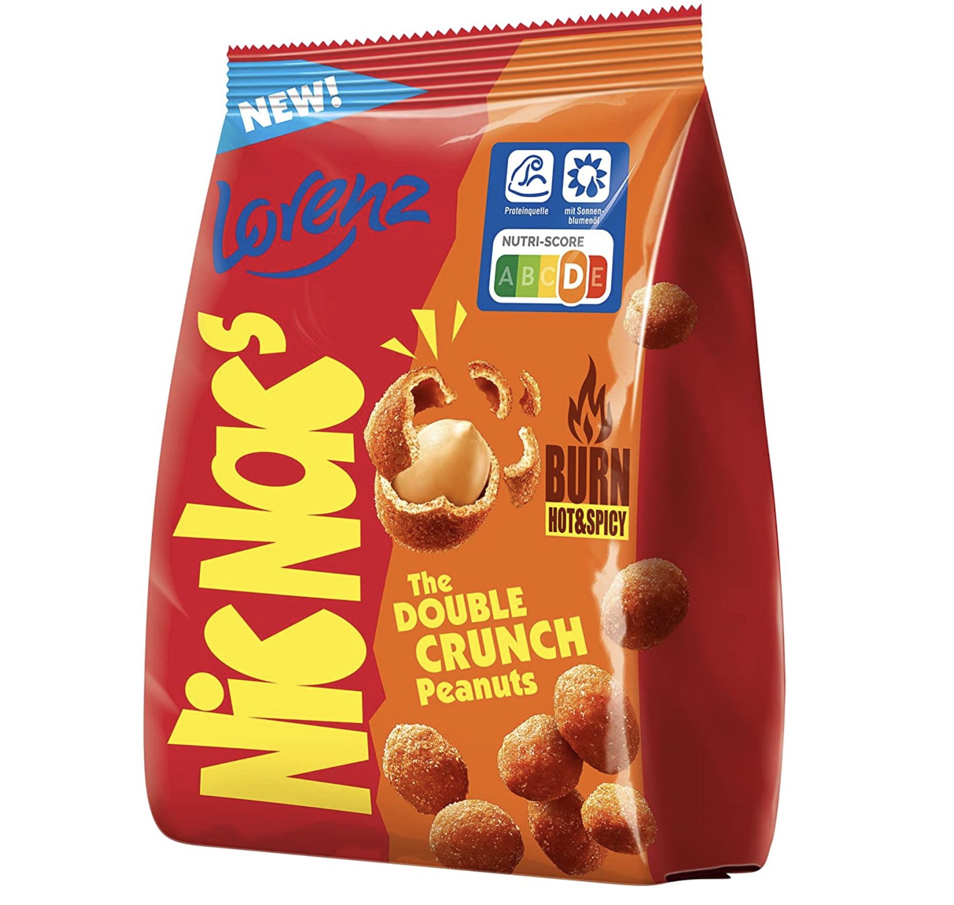 14x Lorenz Snack World NicNacs Burn (100g) für 14,41€ (statt 22€)   Prime Sparabo