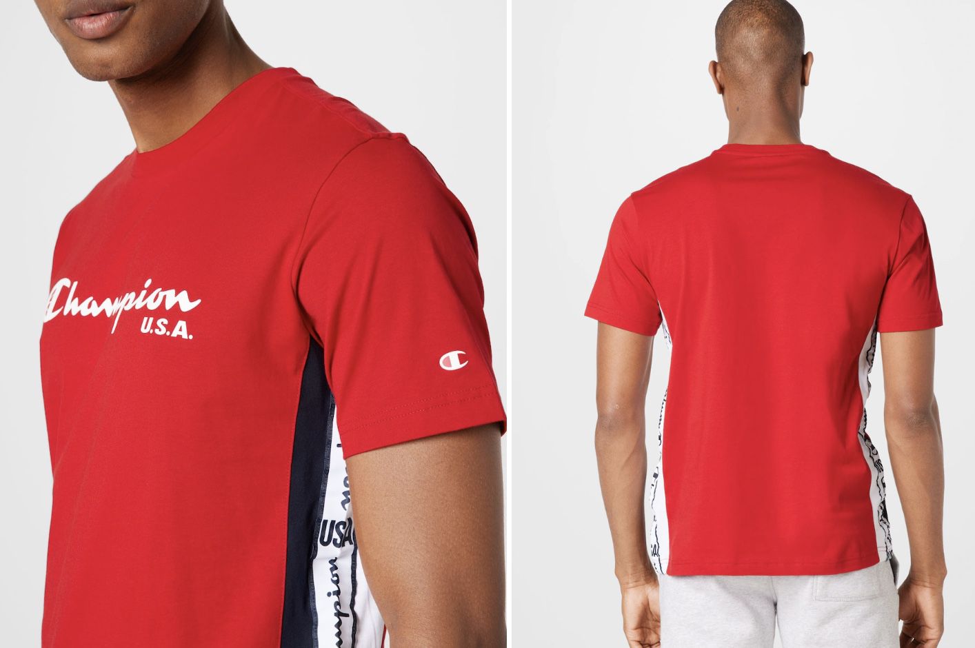 Champion Authentic Athletic Apparel T Shirt in Rot für 11,90€ (statt 32€)