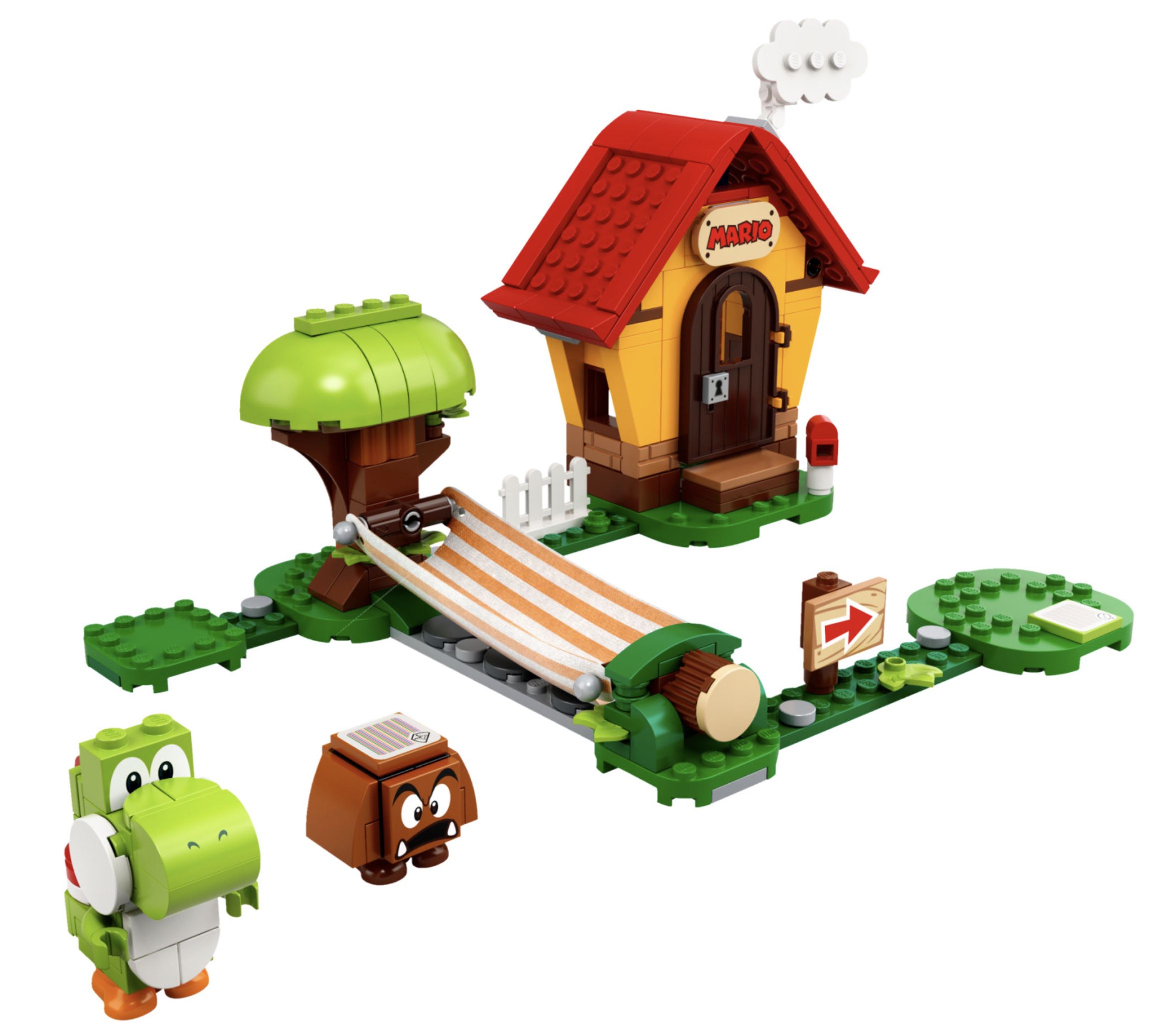 LEGO 71367 Super Mario   Marios Haus und Yoshi für 13,99€ (statt 23€)