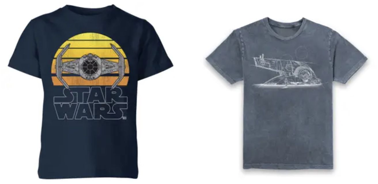 3x Star Wars Motiv T Shirt für 30€ (statt 55€)
