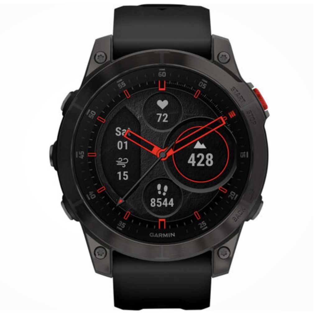 Garmin Epix Gen 2 Sapphire Black Titanium Smartwatch für 799,99€ (statt 950€)