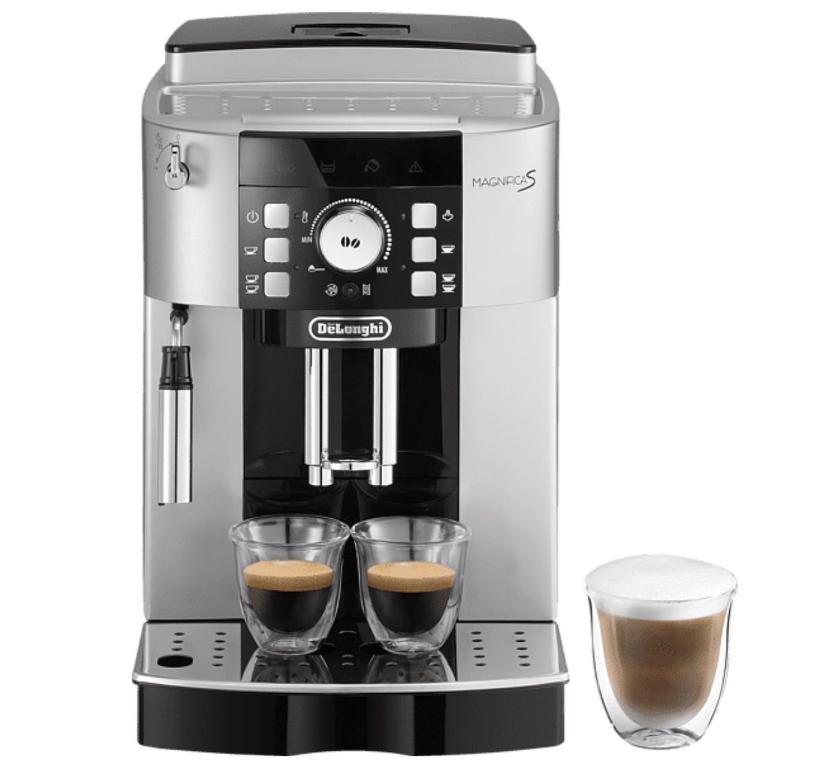 DeLonghi Magnifica S ECAM21.116.SB Kaffeevollautomat in Silber für 252,09€ (statt 292€)