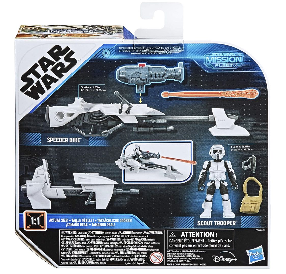 Hasbro F1128 Star Wars Mission Fleet Expedition Speederbike für 11,99€ (statt 20€)   Prime