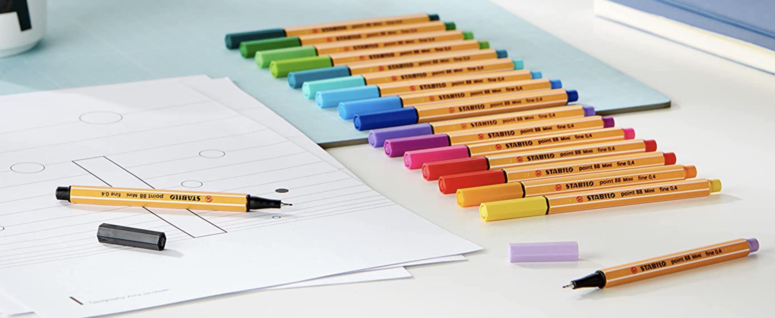 18er Pack STABILO point 88 Mini Fineliner für 8,49€ (statt 12€)